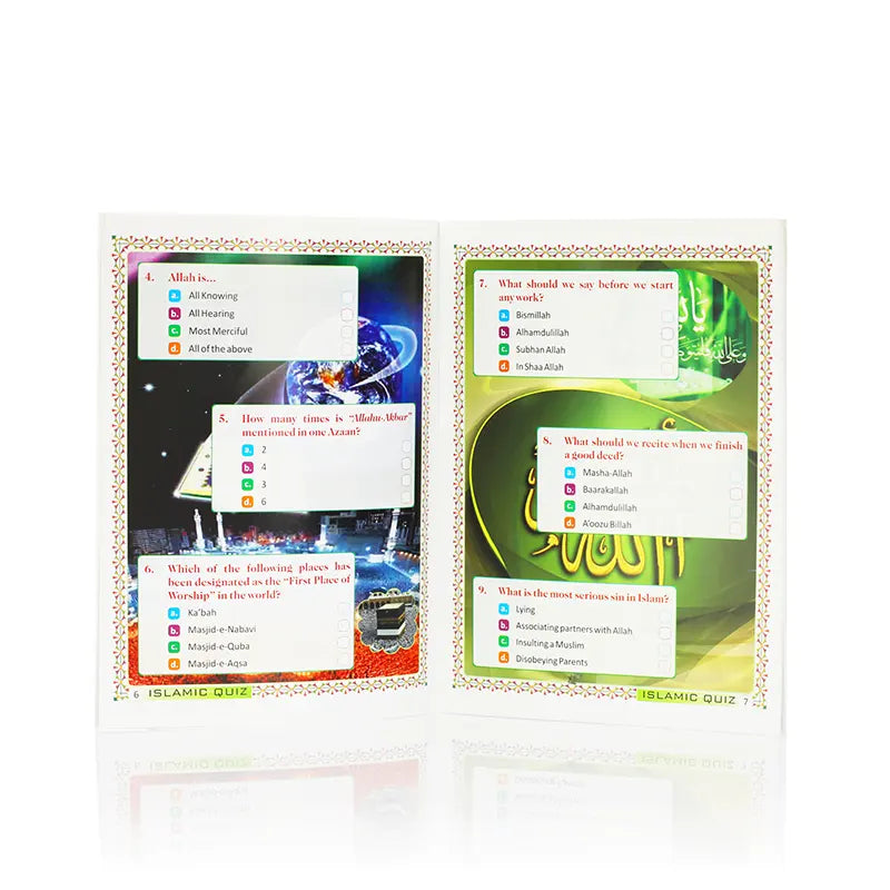 Islamic Quiz Book for Kids