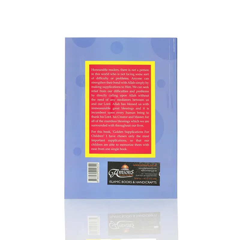 Golden Supplications For Children Book
