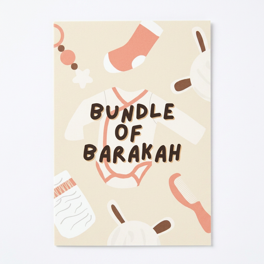 Bundle Of Barakah Girl Card