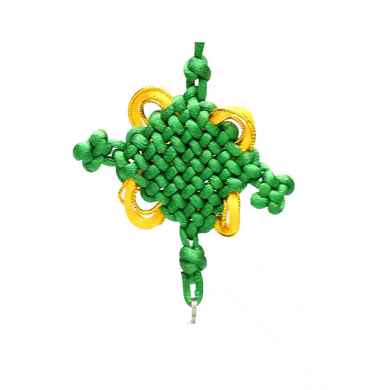 Green & White Diamond Car Hanger