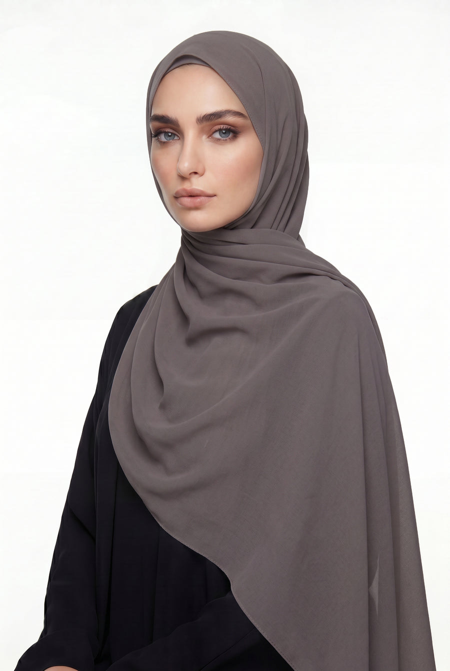Pastel Violet Chiffon Hijab Col 120