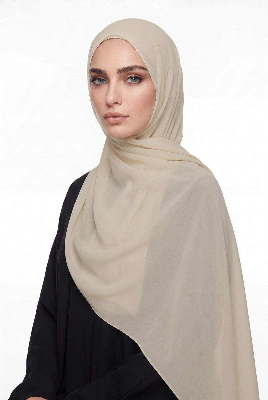 Sand Chiffon Hijab Col 129