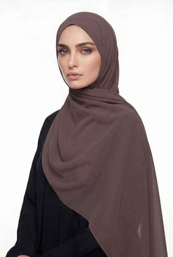Mulberry Chiffon Hijab Col 144