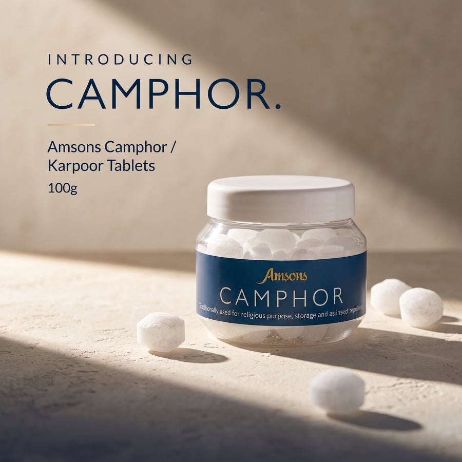 Amsons Camphor Tablets 100g