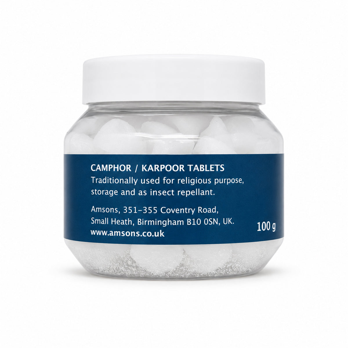 Amsons Camphor Tablets 100g