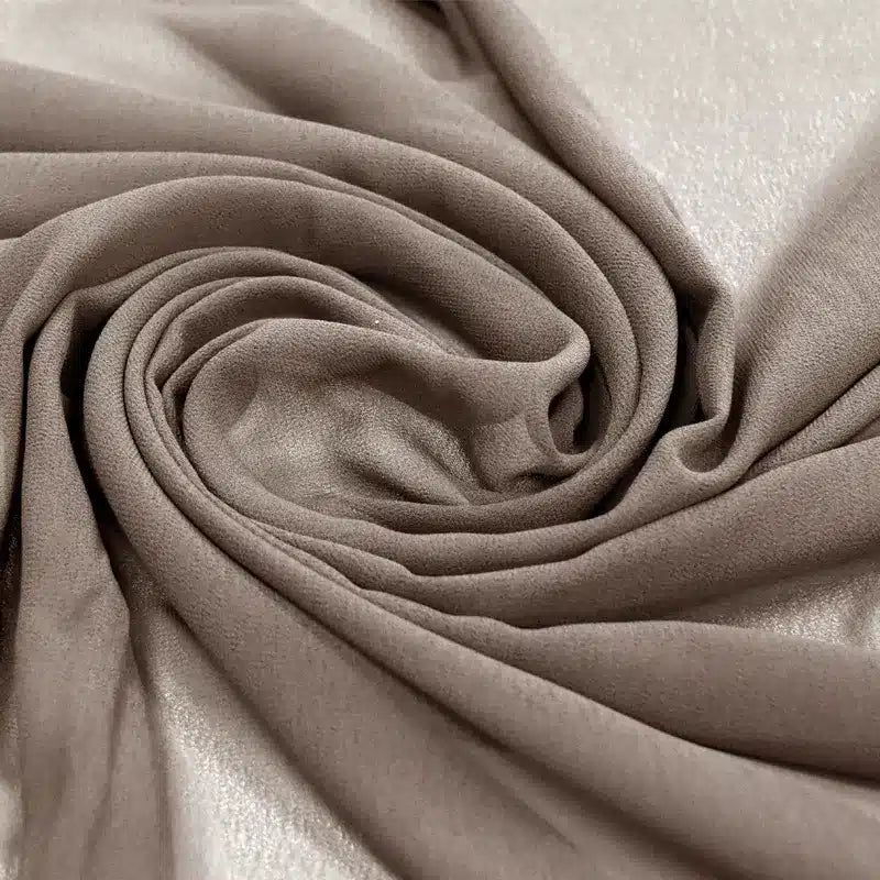 Light Brown Chiffon Hijab
