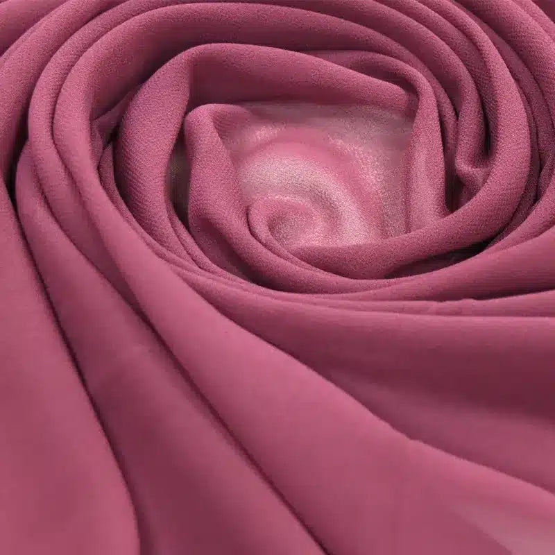 Rose Chiffon Hijab