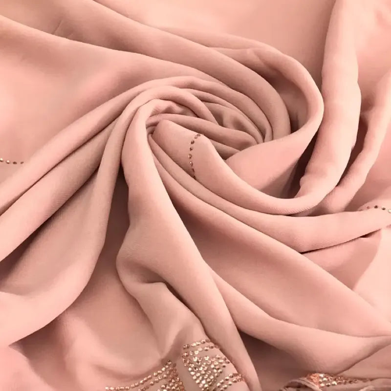 Chiffon crepe with Stone embellishments Design 10