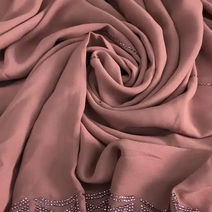 Chiffon crepe with Stone embellishments Design 13