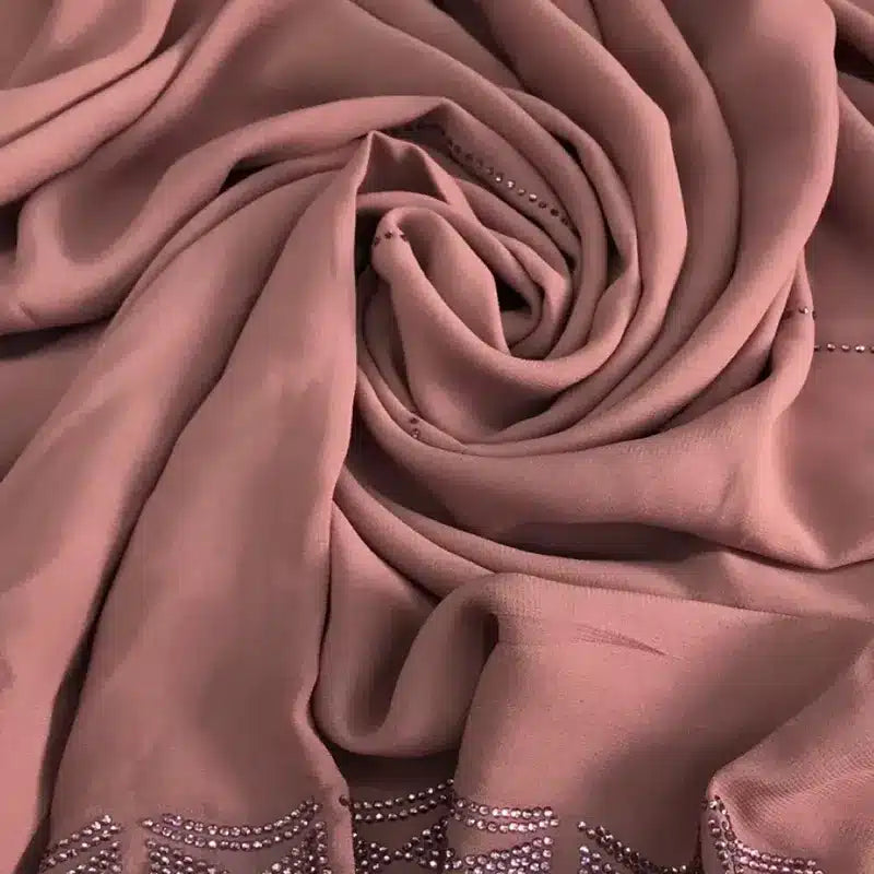 Chiffon crepe with Stone embellishments Design 13