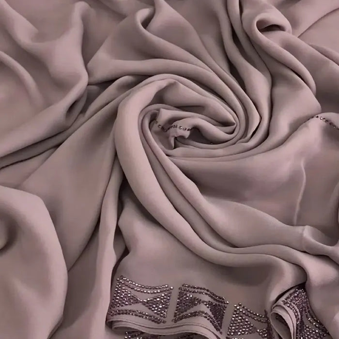 Chiffon crepe with Stone embellishments Design 14