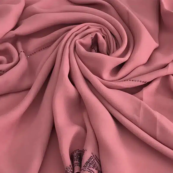 Chiffon crepe with Stone embellishments Design 16