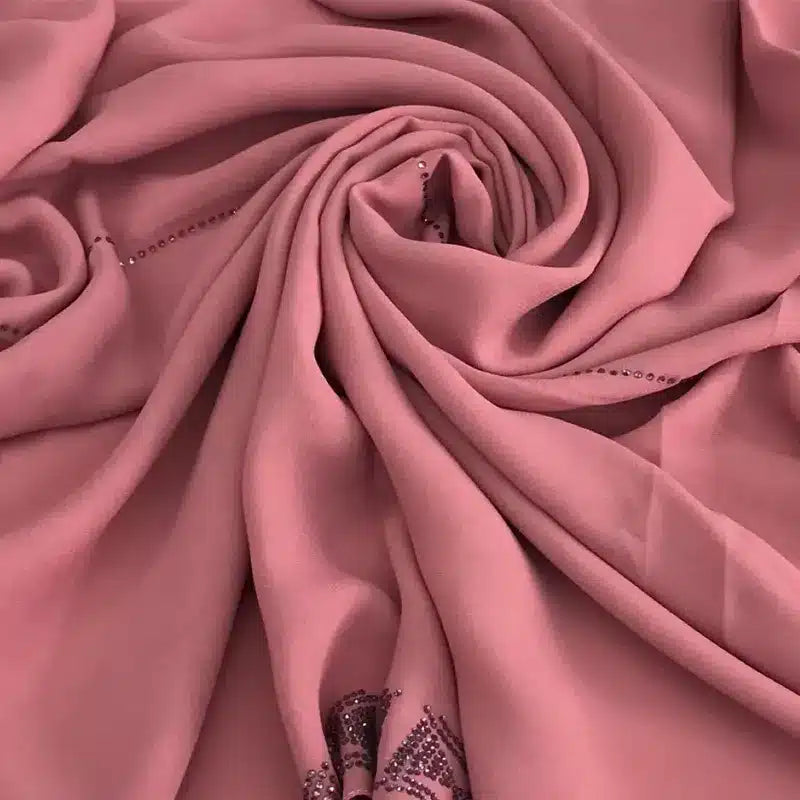 Chiffon crepe with Stone embellishments Design 16