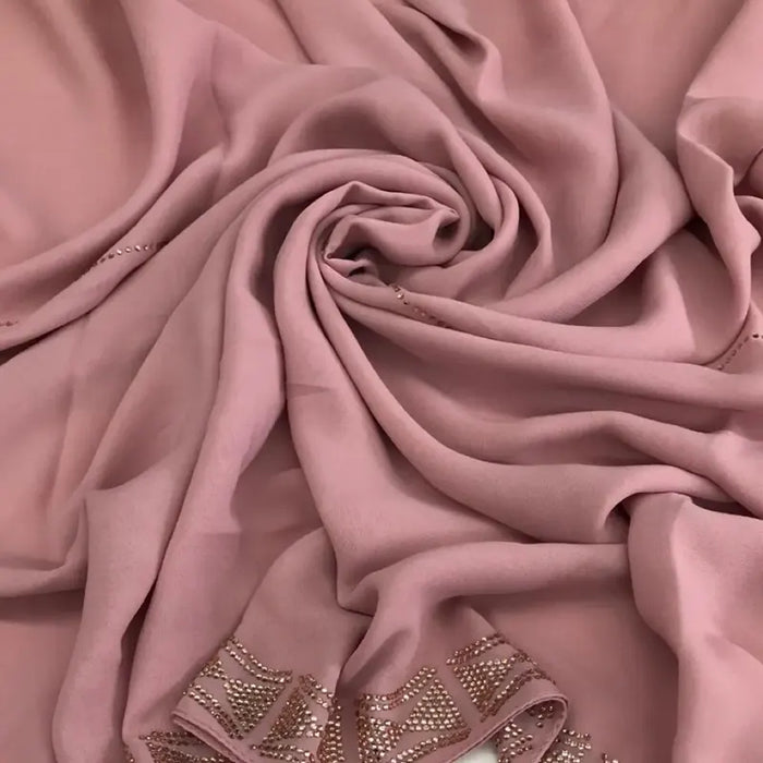 Chiffon crepe with Stone embellishments Design 18