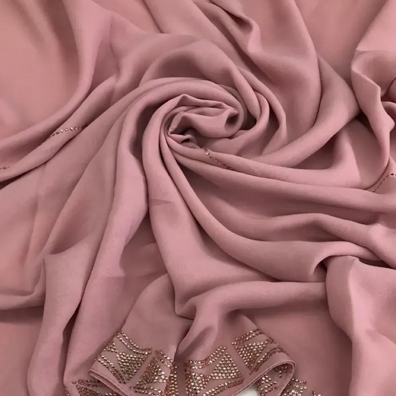 Chiffon crepe with Stone embellishments Design 18