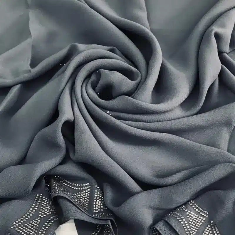 Chiffon crepe with Stone embellishments Design 3