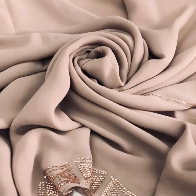 Chiffon crepe with Stone embellishments Design 6