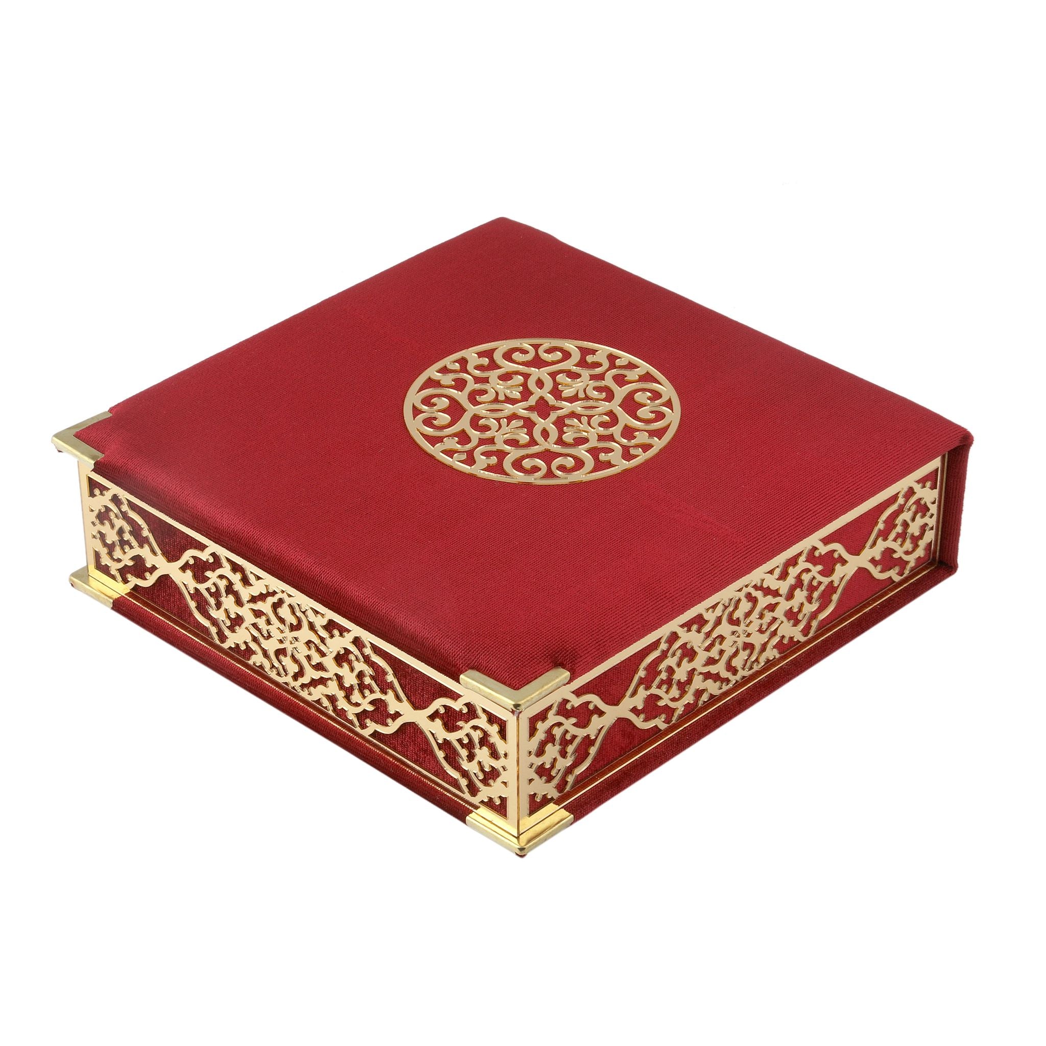 Classic Quran Gift Set 1061 Maroon