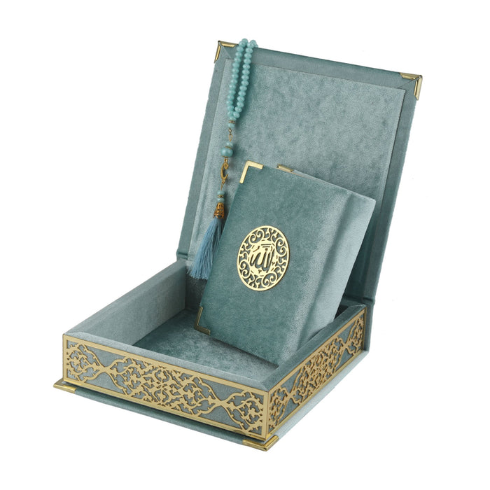 Classic Quran Gift Set 1061 Turquoise