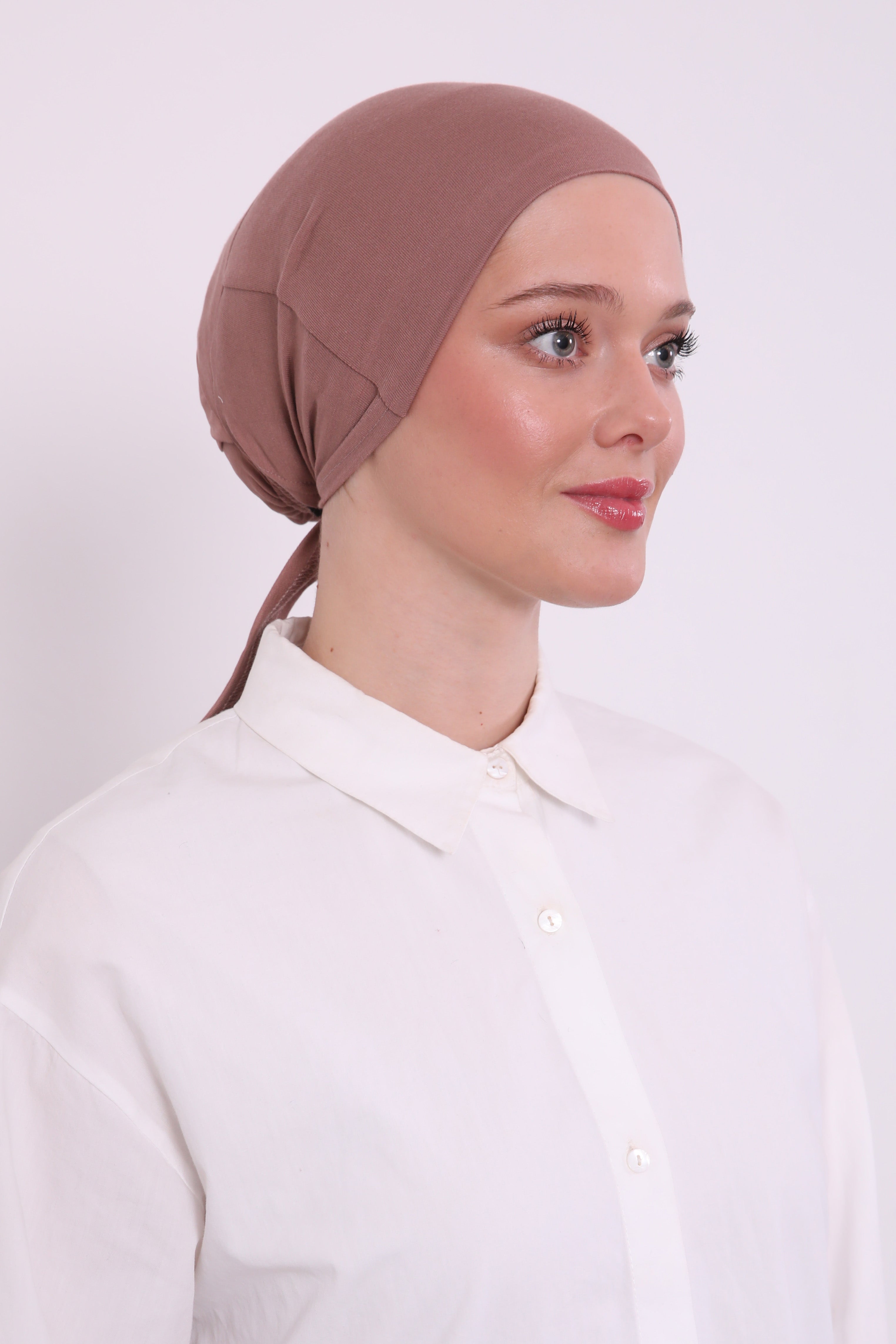 Tieback Undercap Hazlenut 72