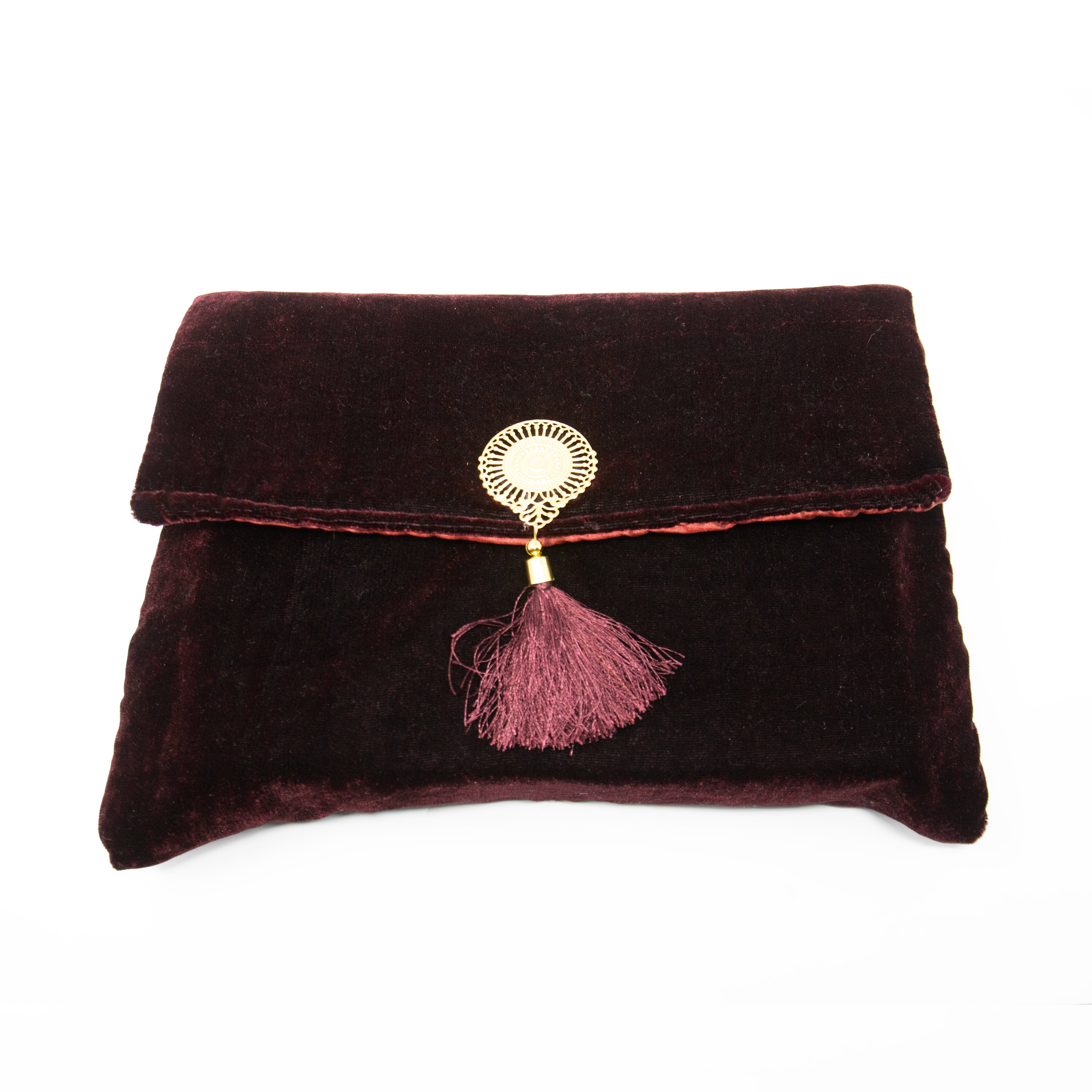 Maroon Velvet A4 Quran Cover  / Ghilaf