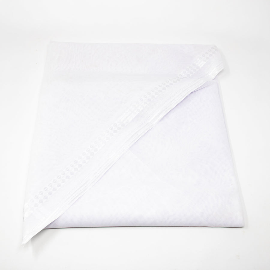 Mens Premium White Shemagh