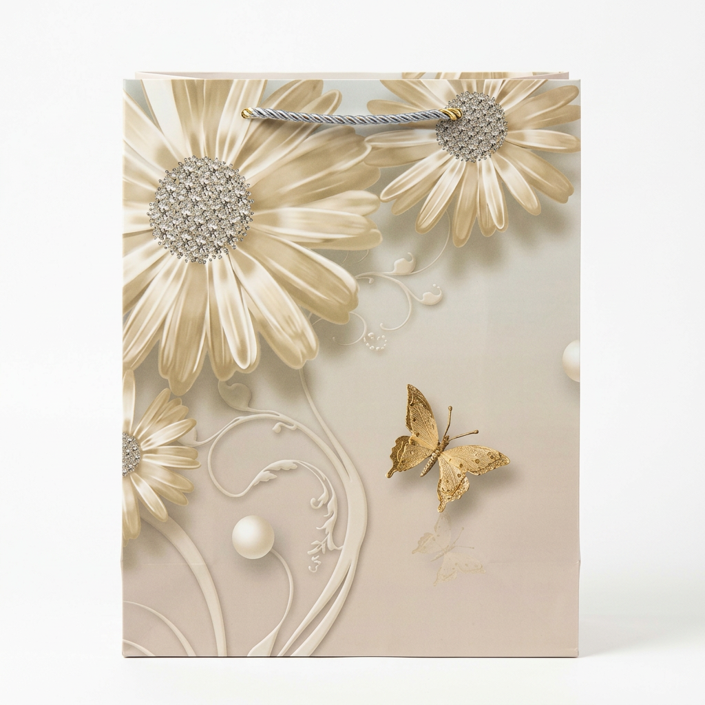 Daisy & Butterfly Gift Bag - Small