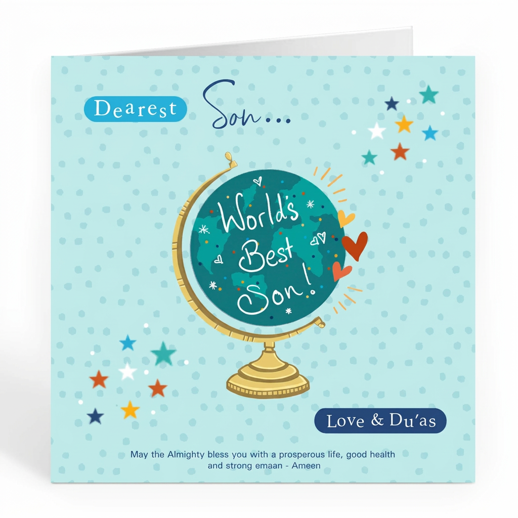 Dearest Son... May the Almighty bless you Card