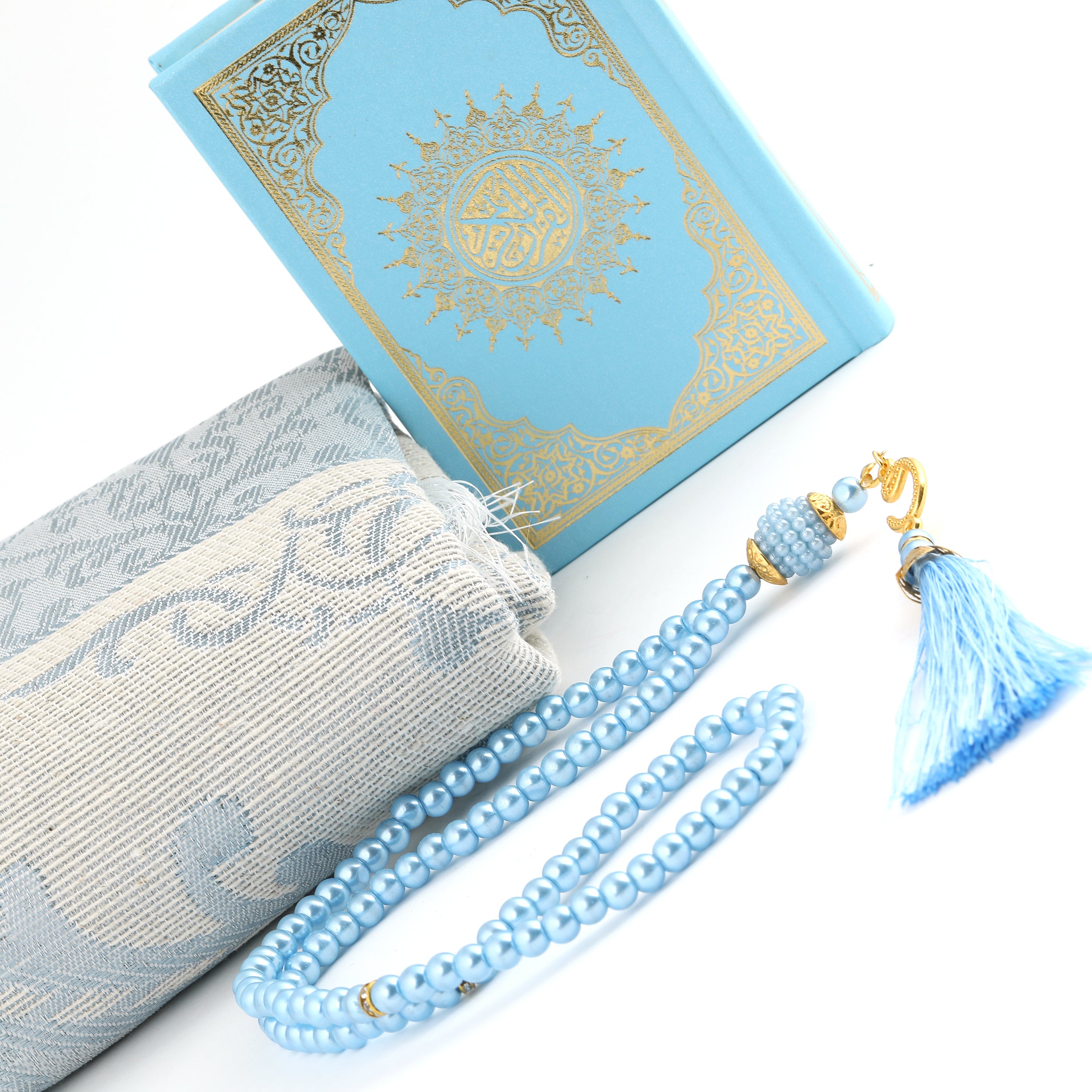 Exclusive Mini Quran Gift Set 1096 Blue | Amsons