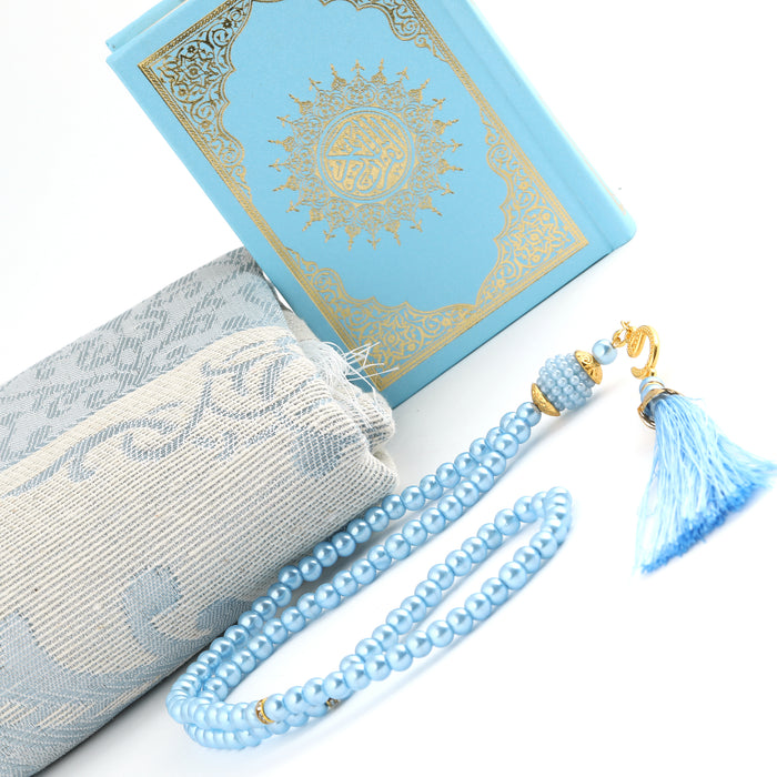 Exclusive Mini Quran Gift Set 1096 Blue