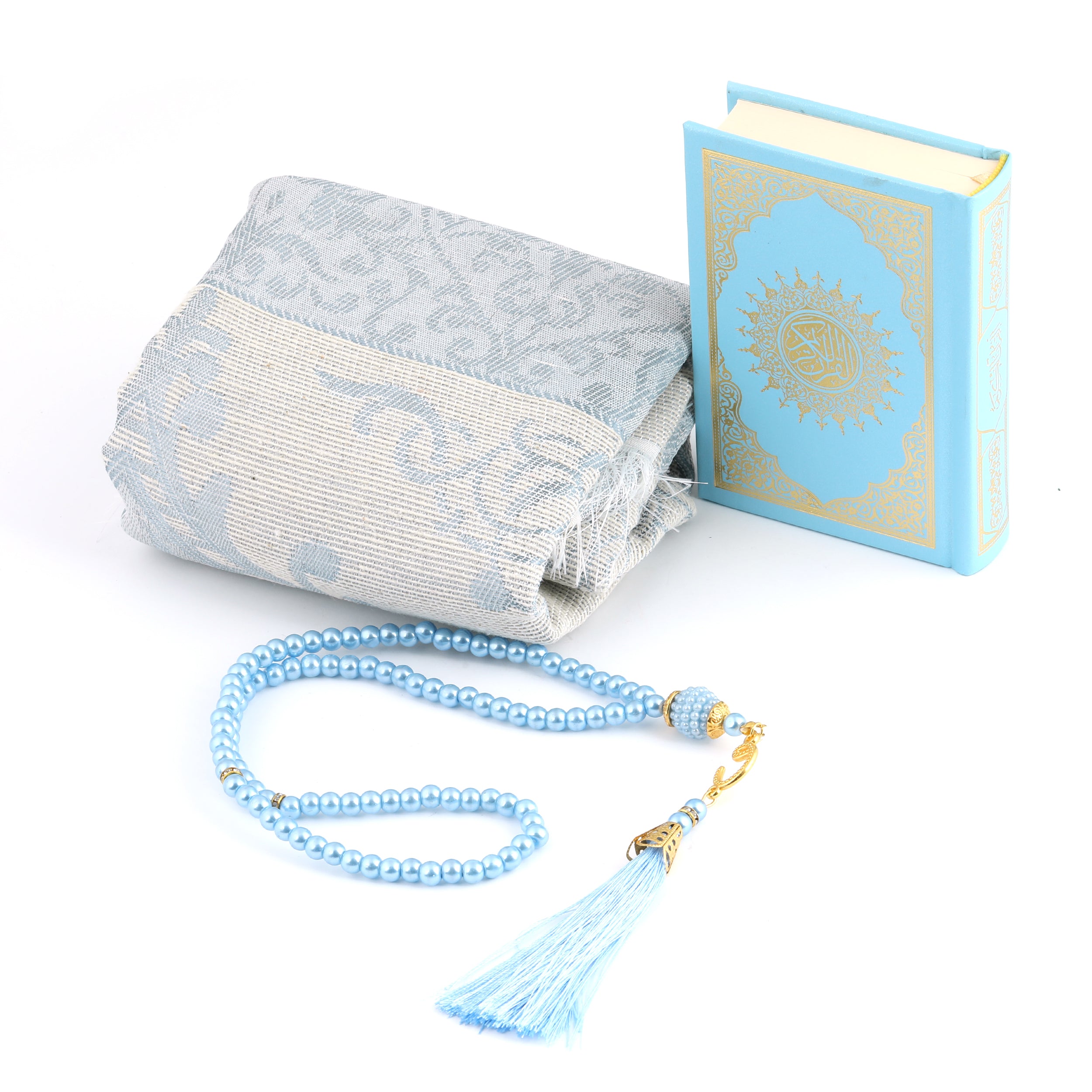 Exclusive Mini Quran Gift Set 1096 Blue