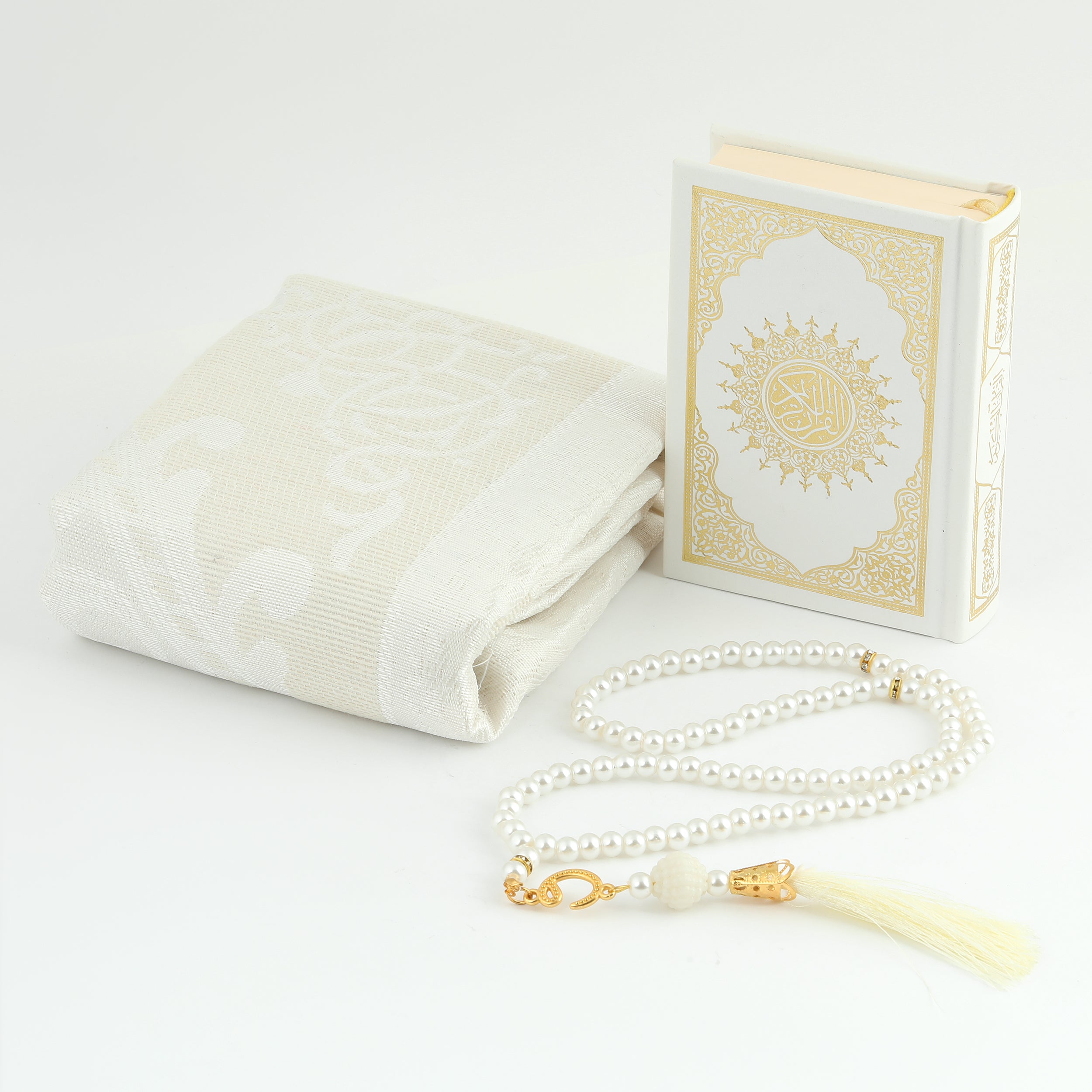 Exclusive Mini Quran Gift Set 1096 White