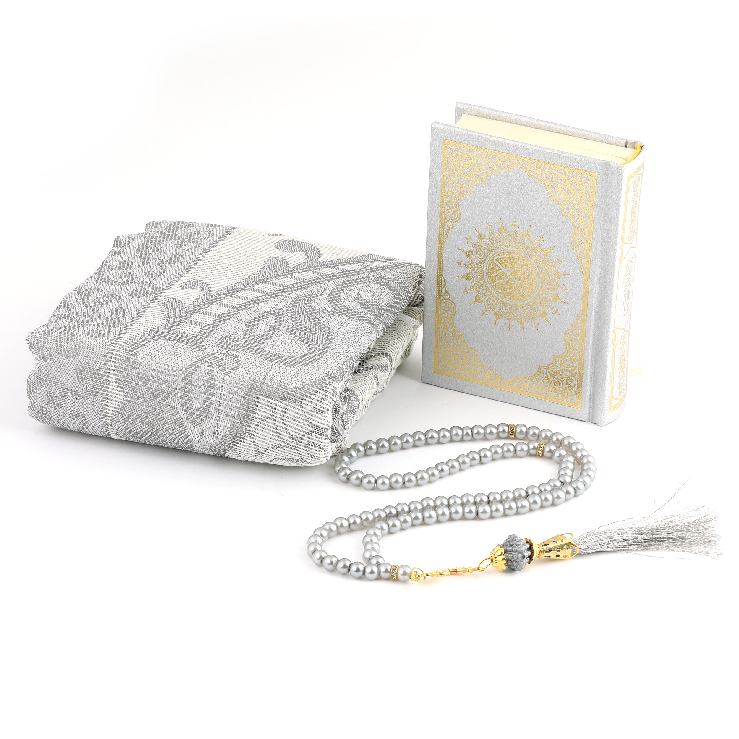 Exclusive Mini Quran Gift Set 1096 Grey
