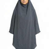 One Piece Khimar Grey Col 39