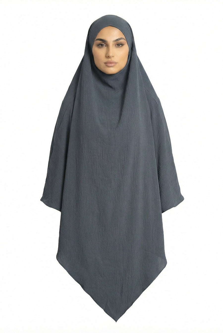 One Piece Khimar Grey Col 39