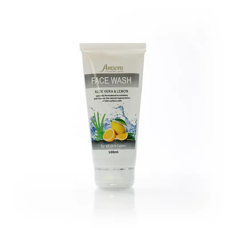 Aloe Vera & Lemon Face Wash 100ml