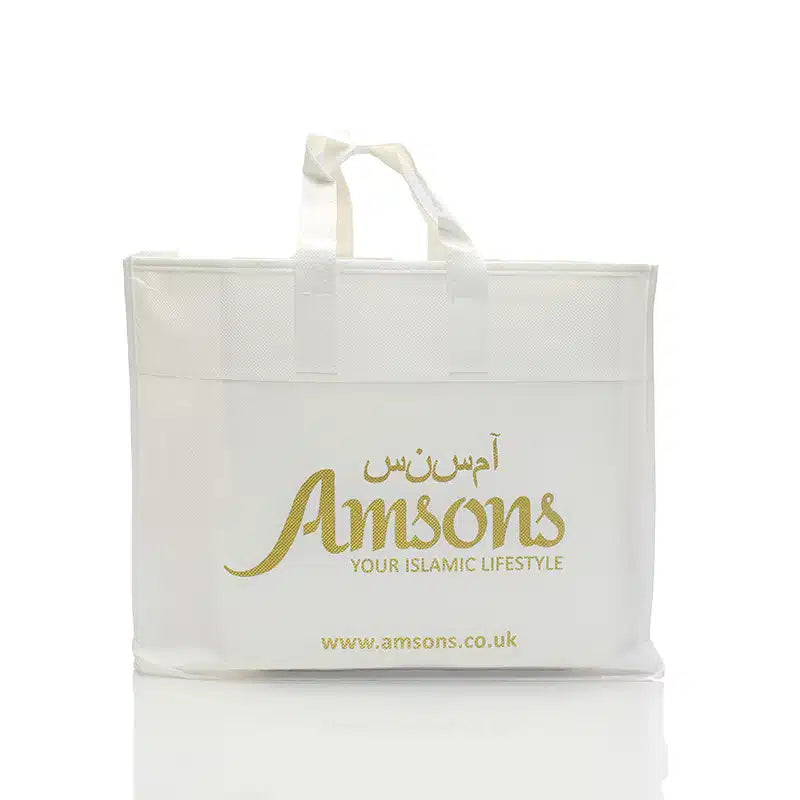 Fabric White Amsons Gift Bag