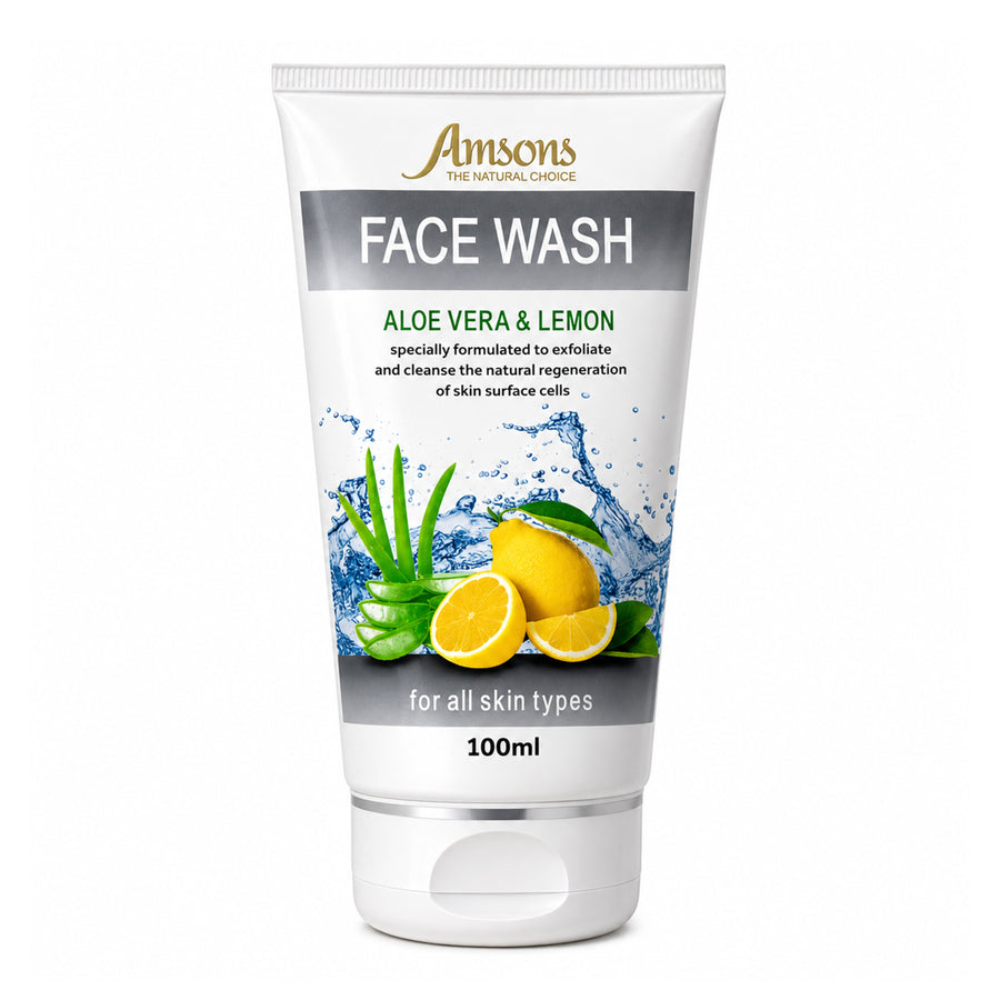 Aloe Vera & Lemon Face Wash 100ml