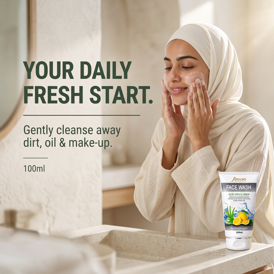 Aloe Vera & Lemon Face Wash 100ml