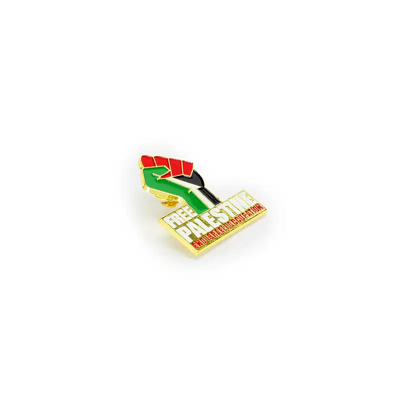 Free Palestine Consolidatory Pin