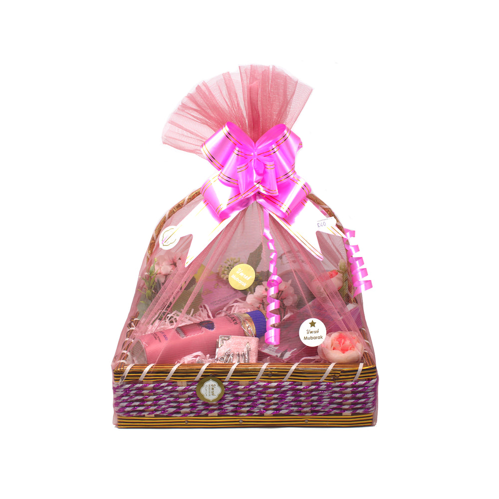 Pink Blossom Umrah Mubarak Gift Set
