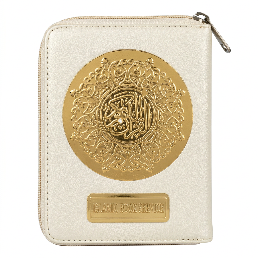 Gold Quran Zipped 15 lines Indo Pak 347 - A6
