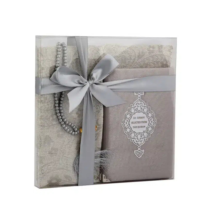 Grey 32 Surah form Quran Book Gift Set 1785