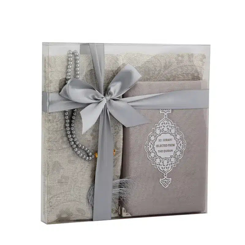 Grey 32 Surah form Quran Book Gift Set 1785