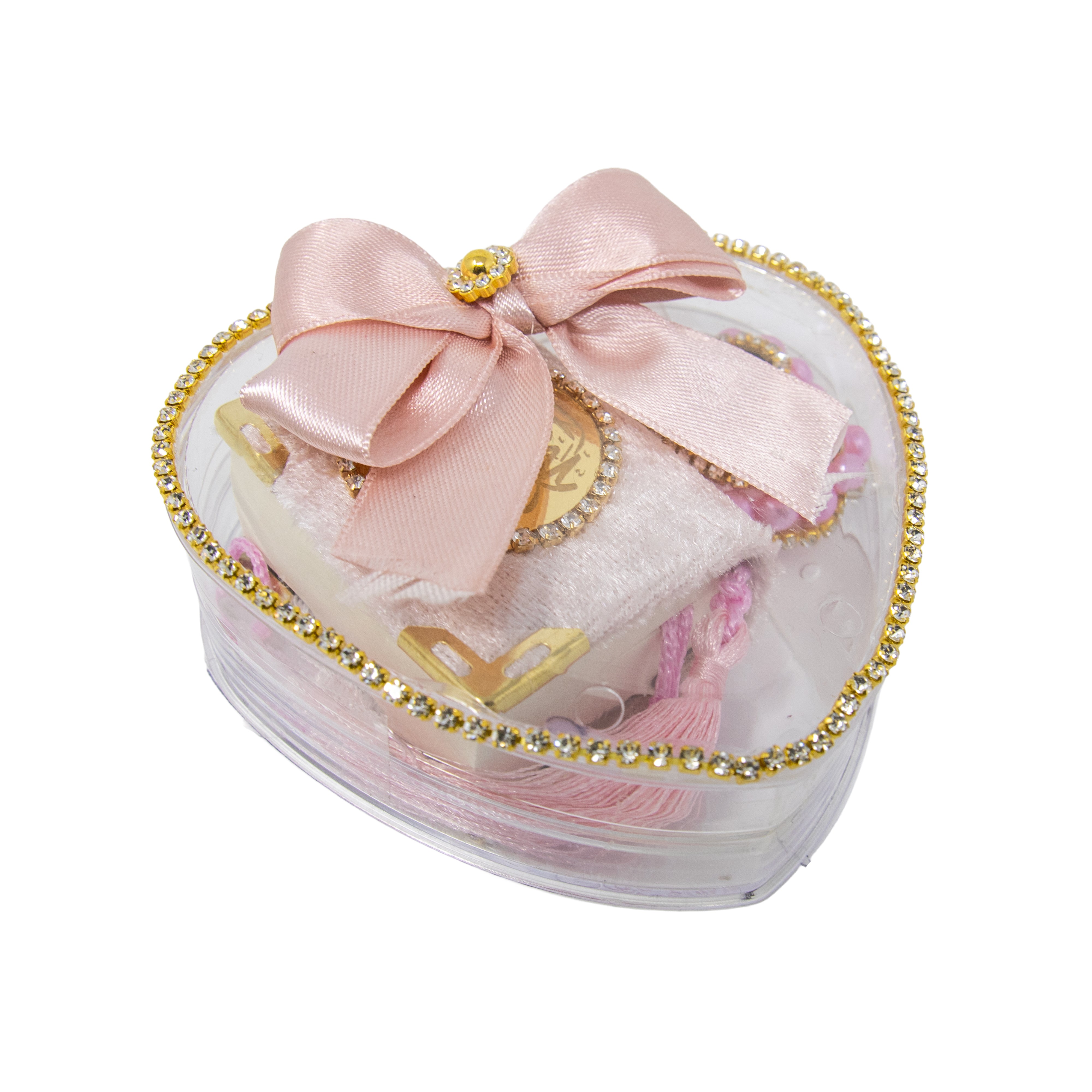 Mini Quran Heart Heart Gift Pink