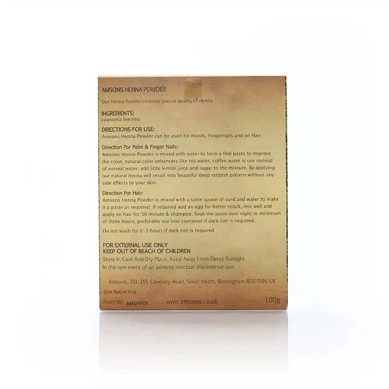 Henna Powder 100g