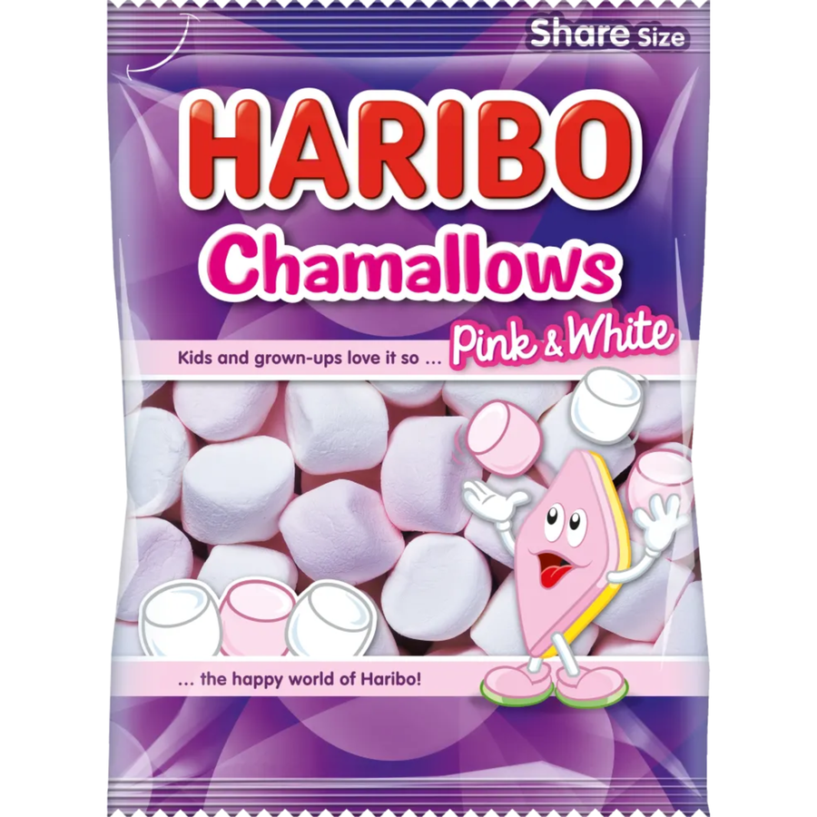 Haribo Chamallows Pink & White 70g