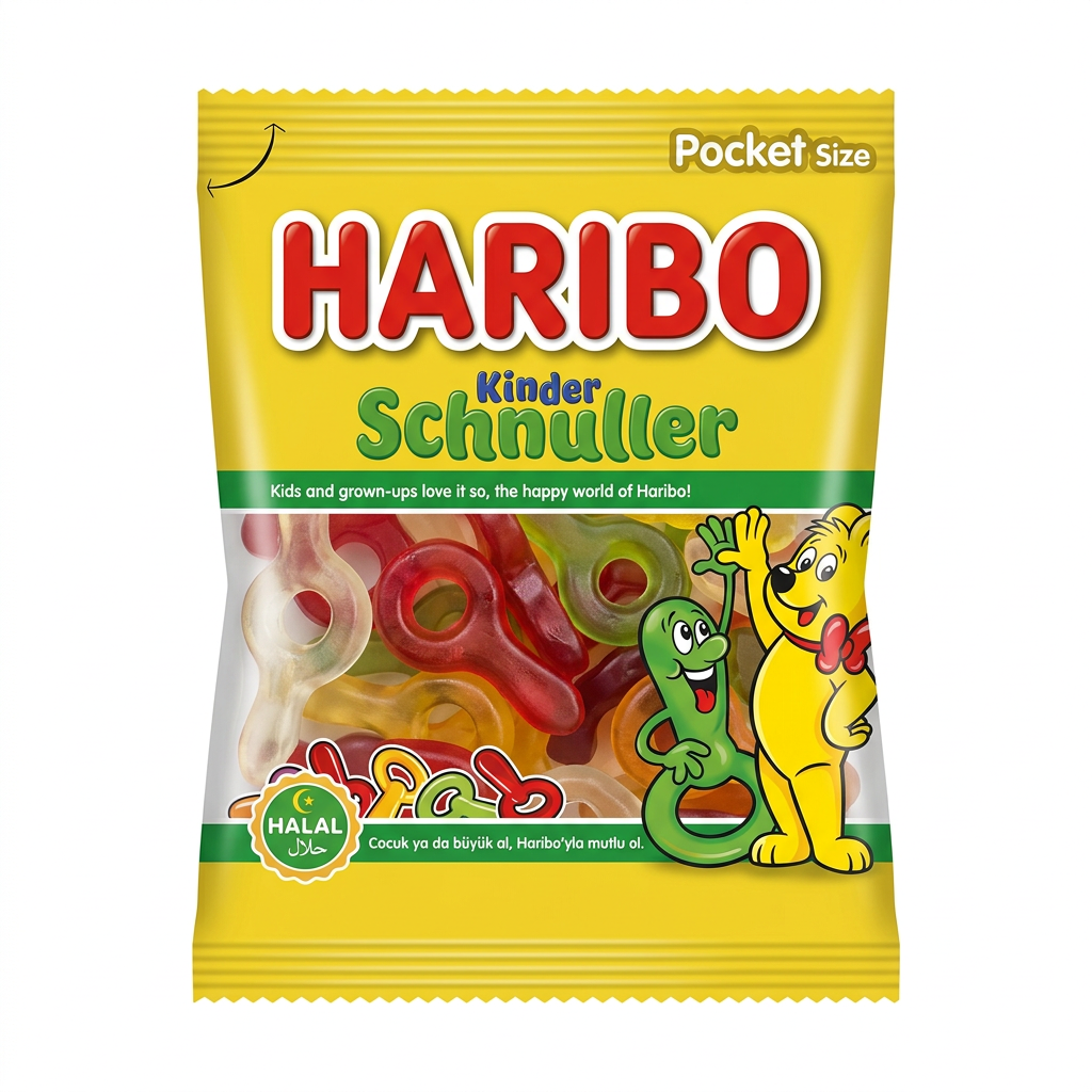 Haribo Gummy Pacifiers