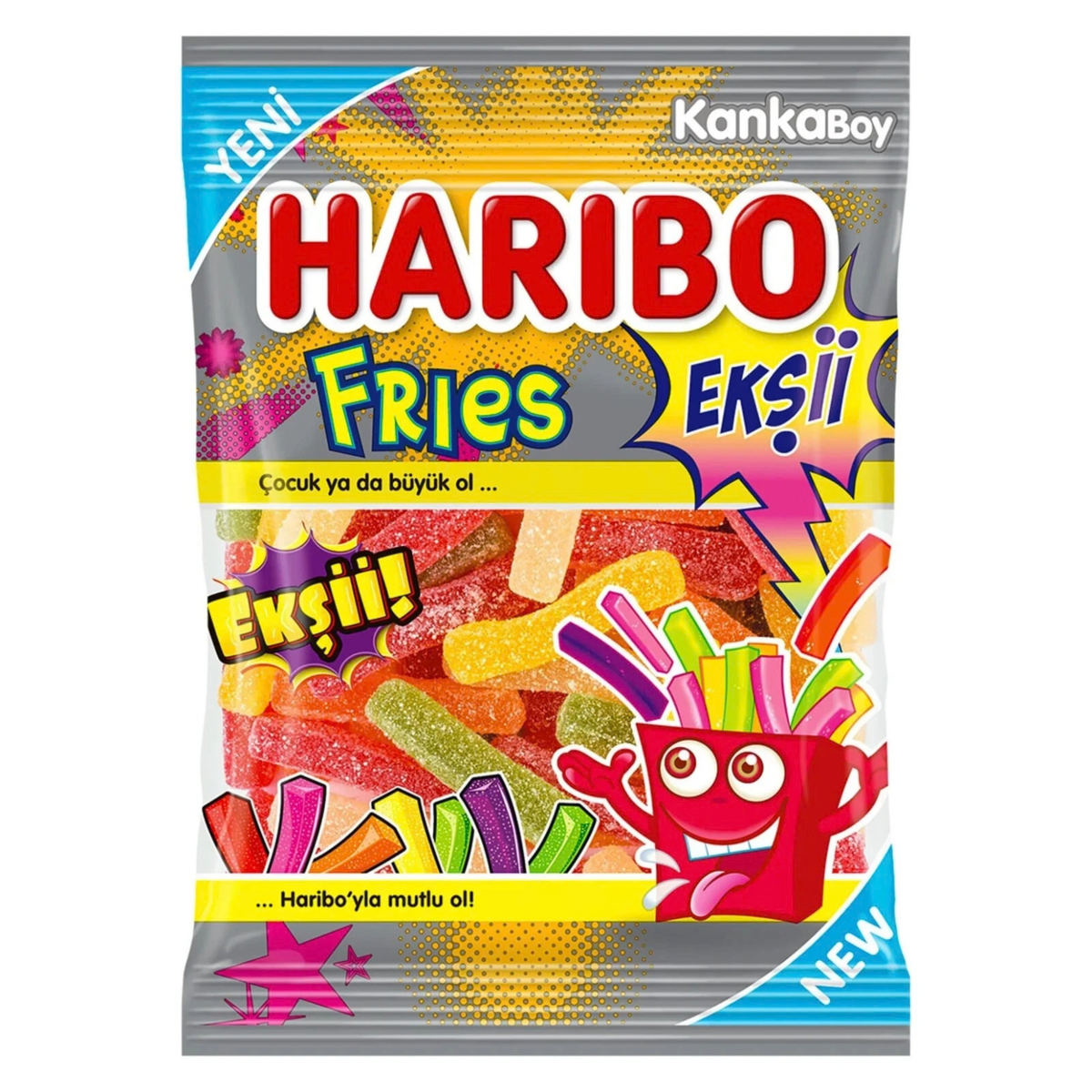 Haribo Sour Fries 70g