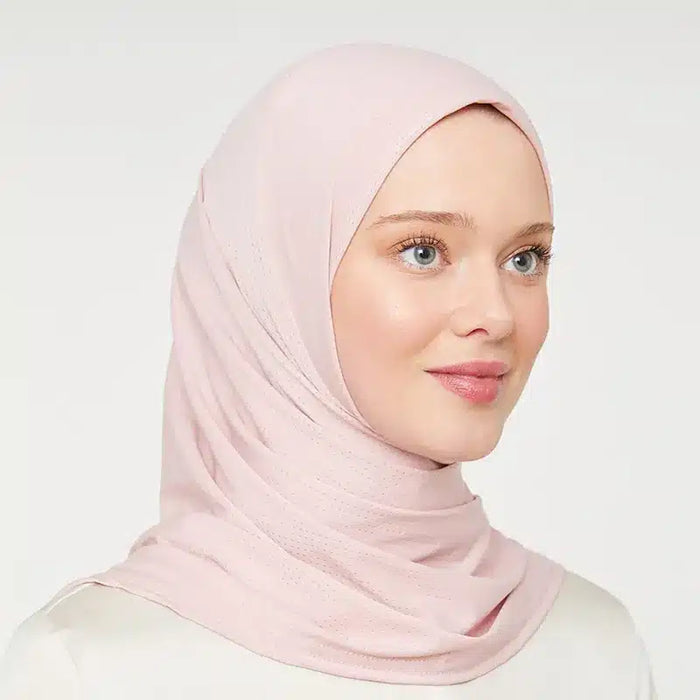 Hassle Free Hijab Baby Pink